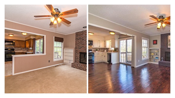 hearth room flip before and after