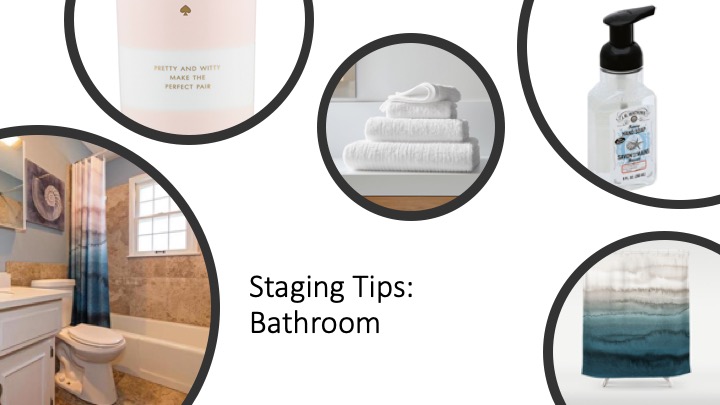 staging tips bathroom